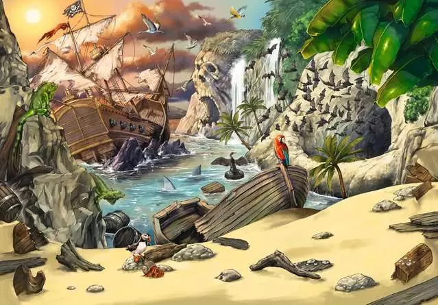 ESCAPE: PIRATE'S PERIL 368 PIECE PUZZLE