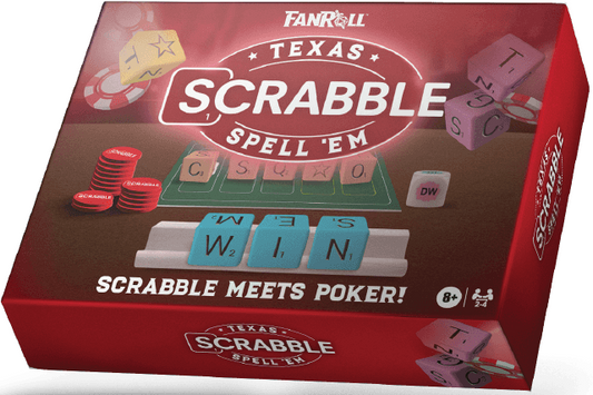 FANROLL/HASBRO SCRABBLE TEXAS SPELL EM