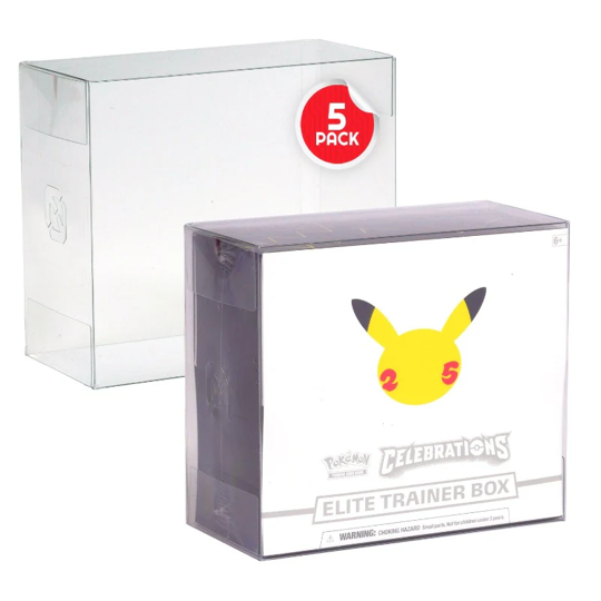 ER POKEMON ETB ELITE TRAINER BOX PET PROTECTOR 0.50MM 5PK