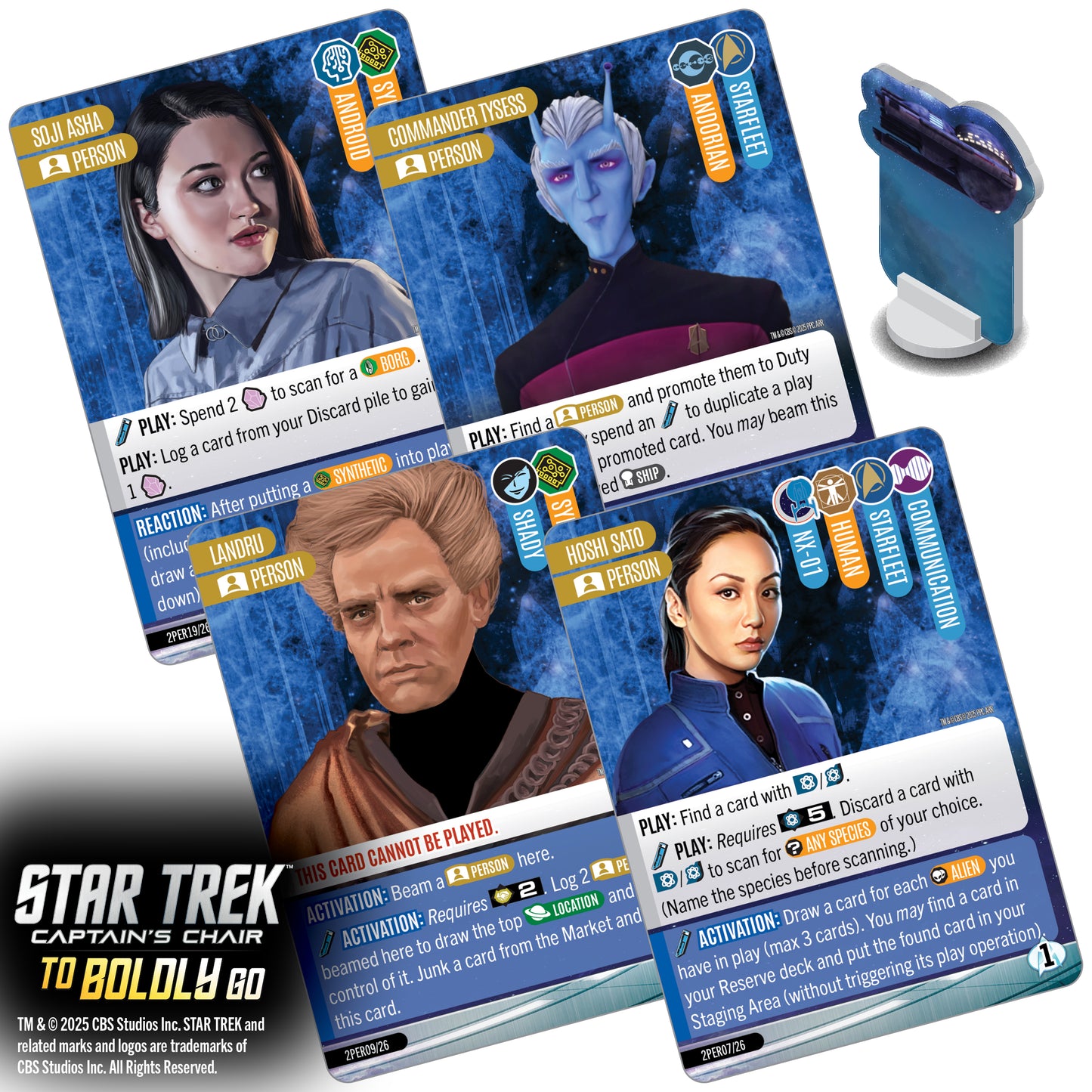 STAR TREK: CAPTAIN'S CHAIR - TO BOLDLY GO
