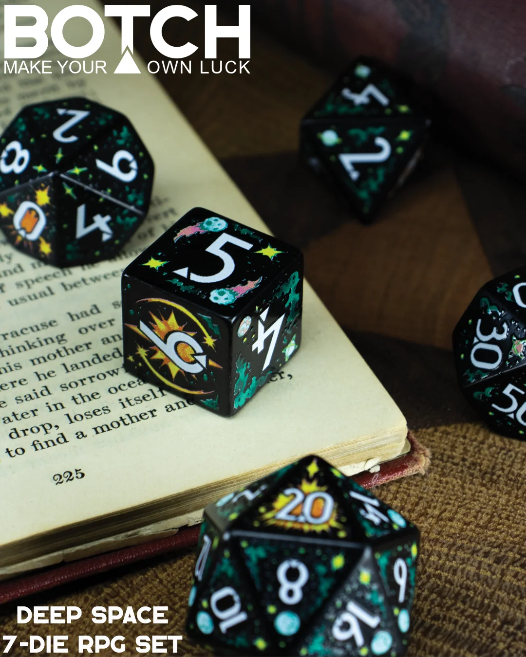 DEEP SPACE 7-DIE RPG SET