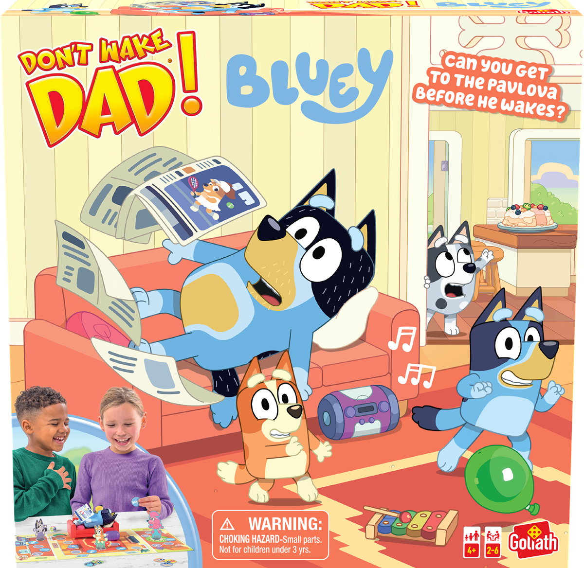 DON'T WAKE DAD!: BLUEY