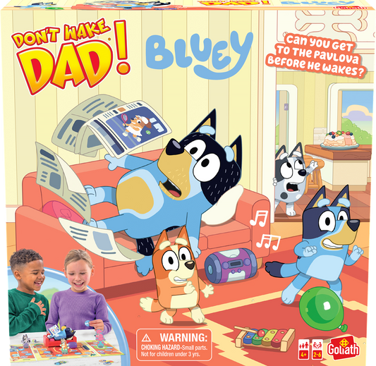 DON'T WAKE DAD!: BLUEY
