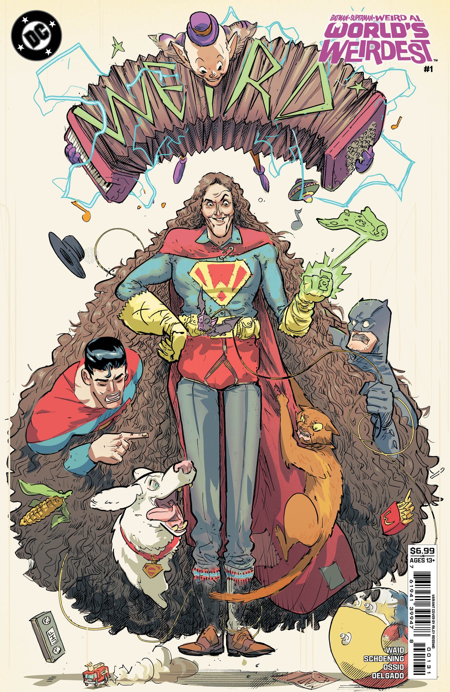 BATMAN/SUPERMAN/WEIRD AL: WORLD’S WEIRDEST