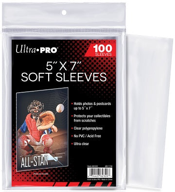 UP SLEEVES 5 X 7 100CT
