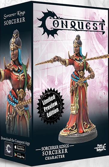 SORCERER KINGS LIMITED EDITION PREVIEW SCULPT