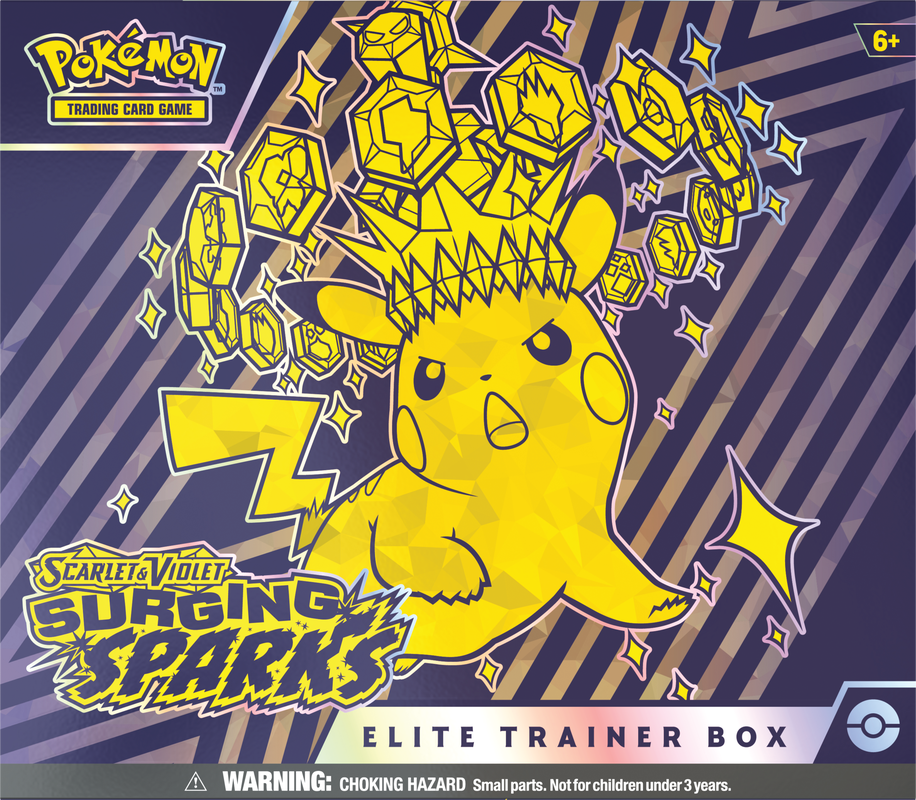 POKEMON SV8 SURGING SPARKS ELITE TRAINER