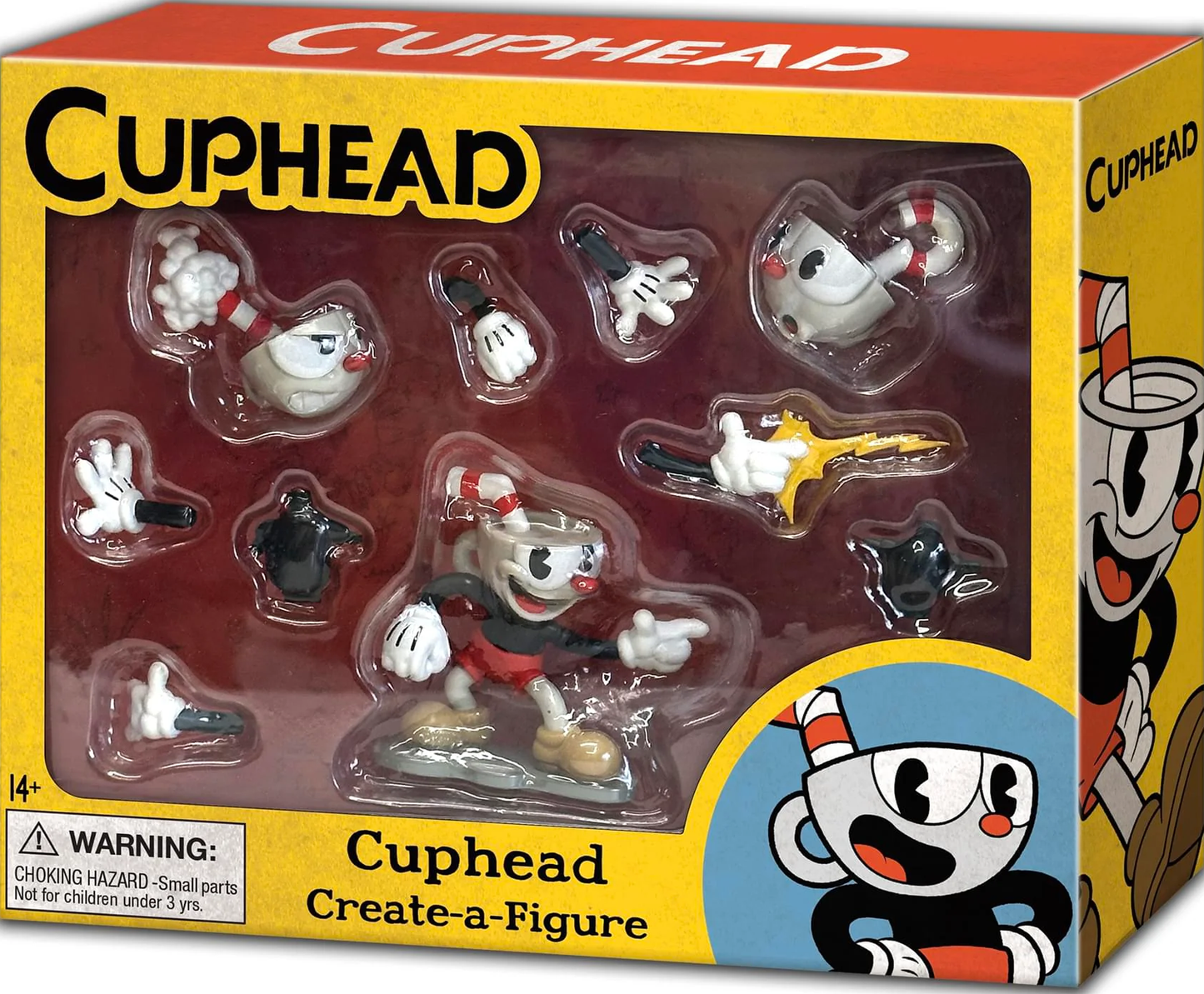 CUPHEAD CREATE-A-FIGURE COLLECTIBLES CUPHEAD
