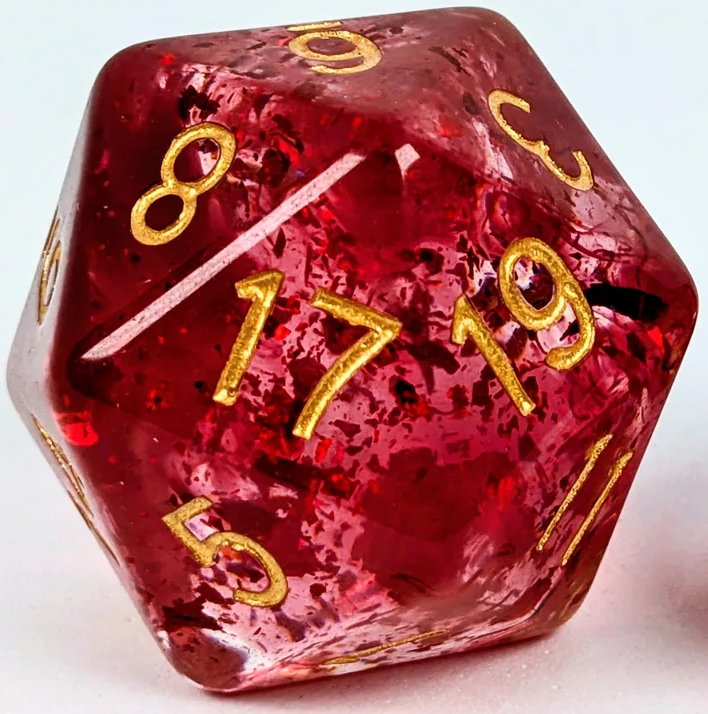 XL D20: ALCHEMIST'S STONE 30MM