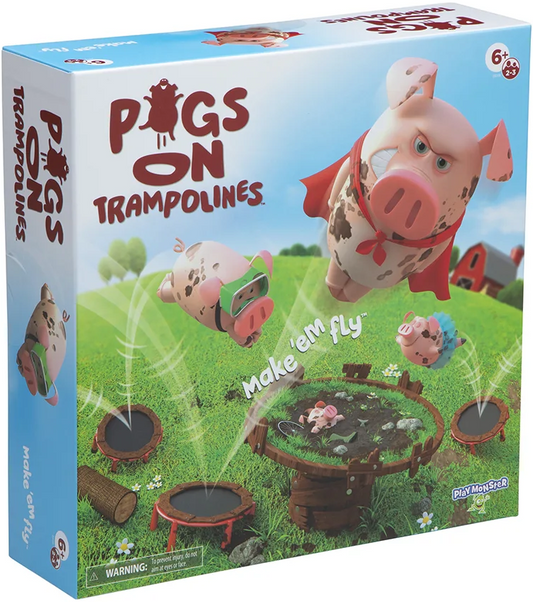 PIGS ON TRAMPOLINES