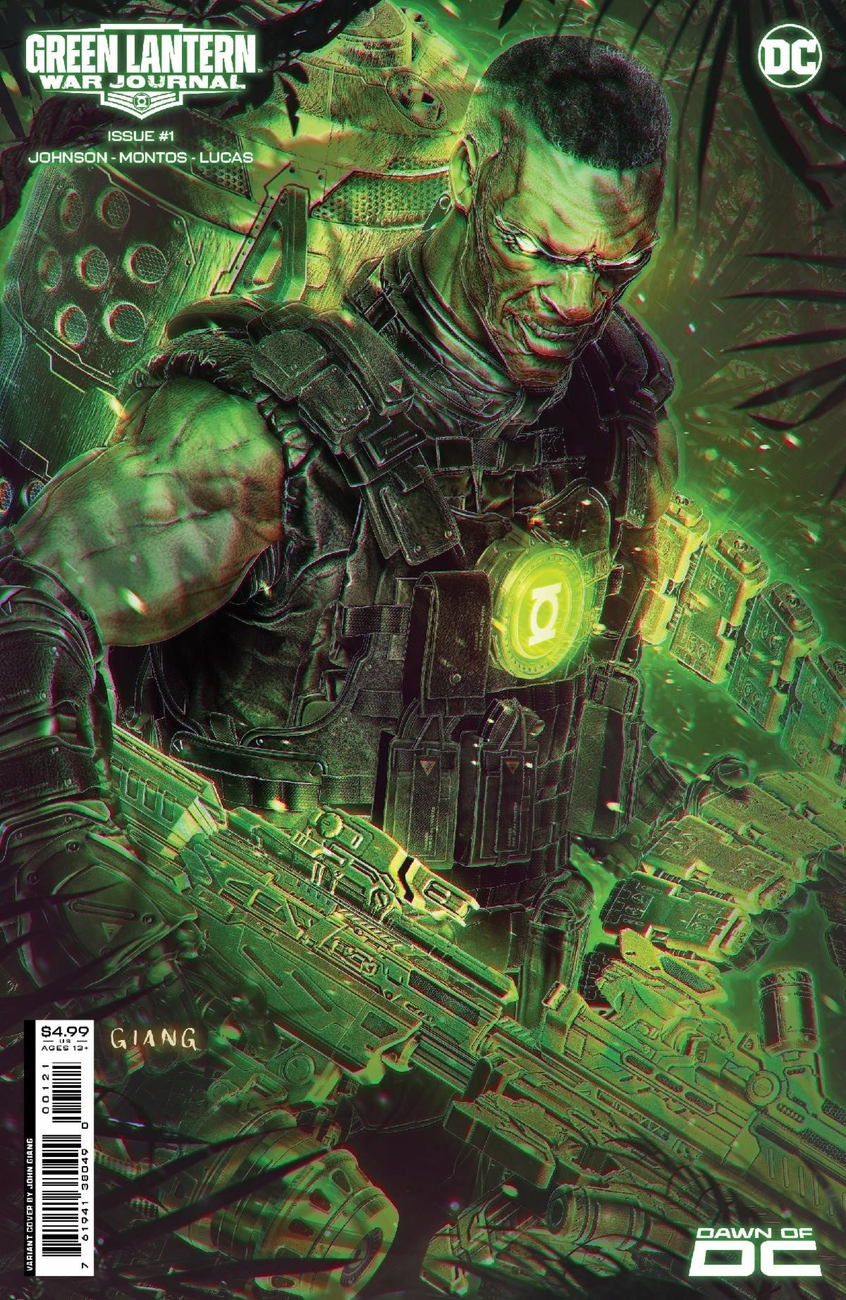 GREEN LANTERN: WAR JOURNAL