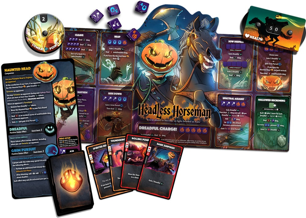 DICE THRONE HERO PACK - HEADLESS HORSEMAN