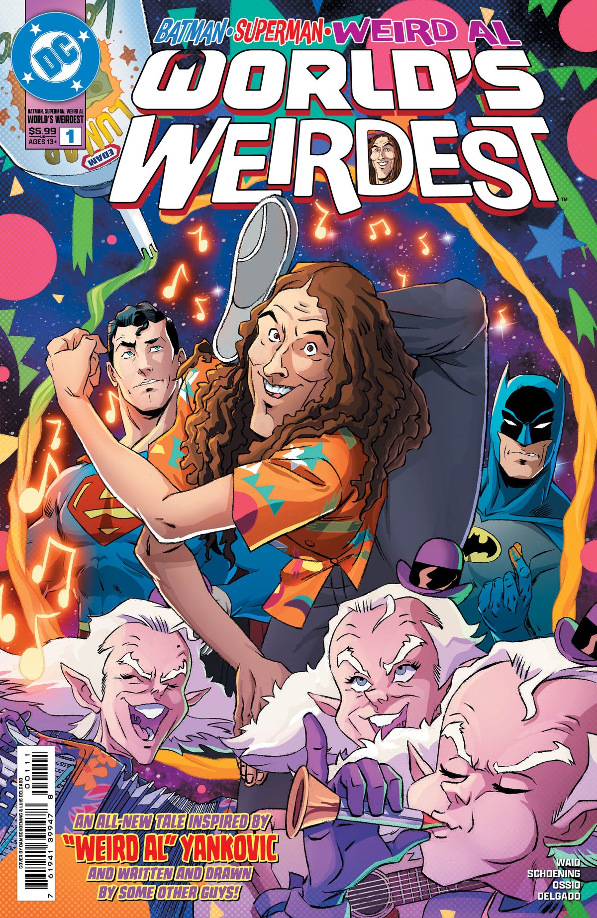 BATMAN/SUPERMAN/WEIRD AL: WORLD’S WEIRDEST