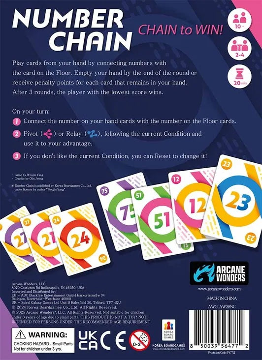 NUMBER CHAIN