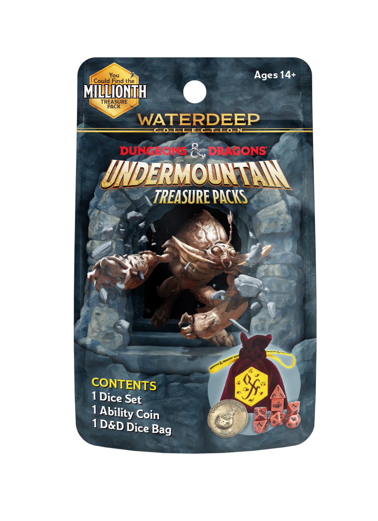 DND UNDERMOUNTAIN TREASURE PACKS