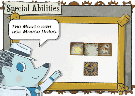 MOUSE CHEESE CAT CUCUMBER
