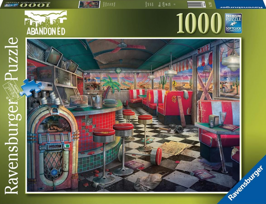 ABANDONED SERIES: DECAYING DINER 1000PC PUZZLE