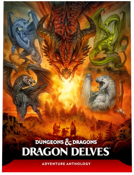 DND RPG DRAGON DELVES AN ADVENTURE ANTHOLOGY HC Pre-Order