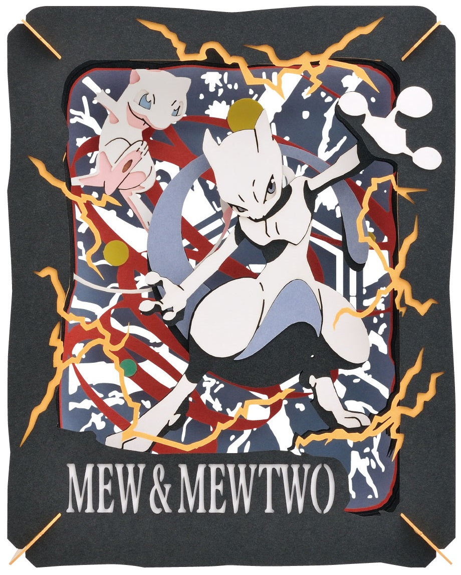 ENSKY PAPER THEATER POKEMON MEW/MEWTWO