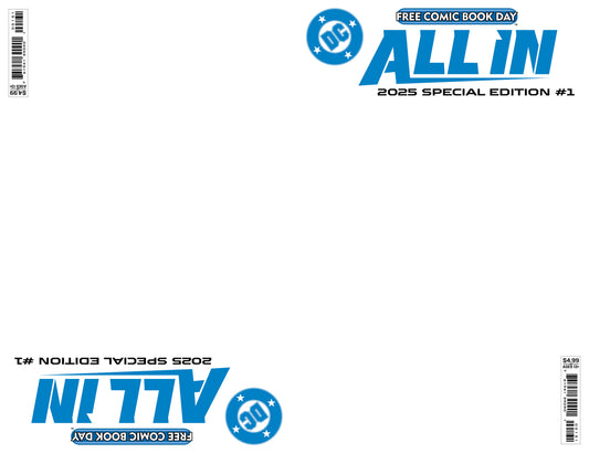 FCBD 2025 DC ALL IN SPECIAL EDITION BLANK
