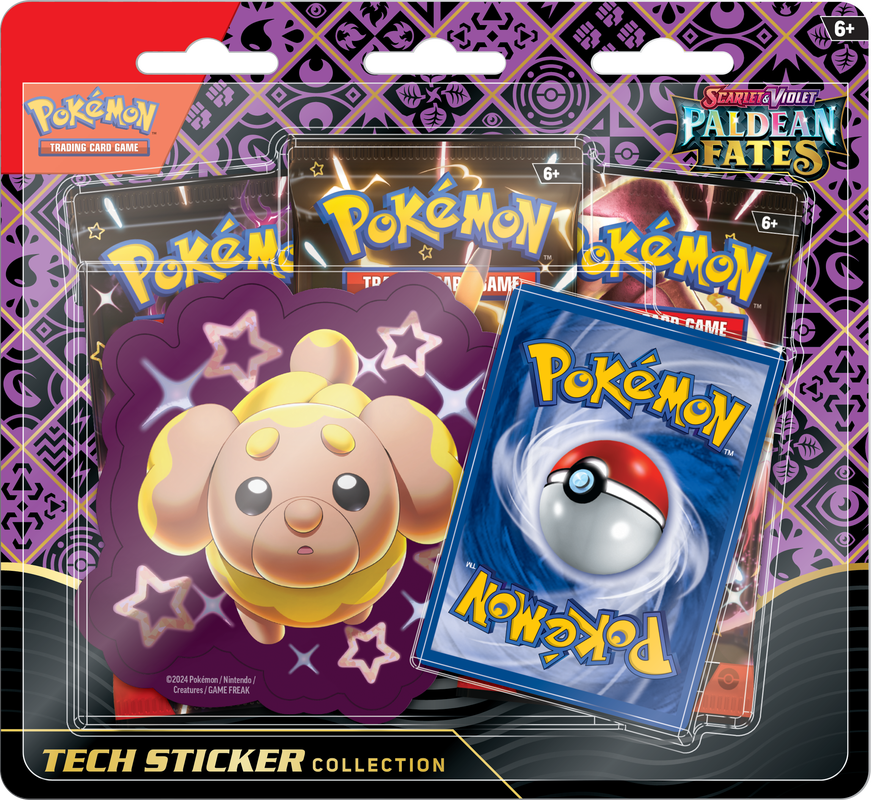 POKEMON SV4.5 PALDEAN FATES TECH STICKER COLL – Crafts N' Things ...