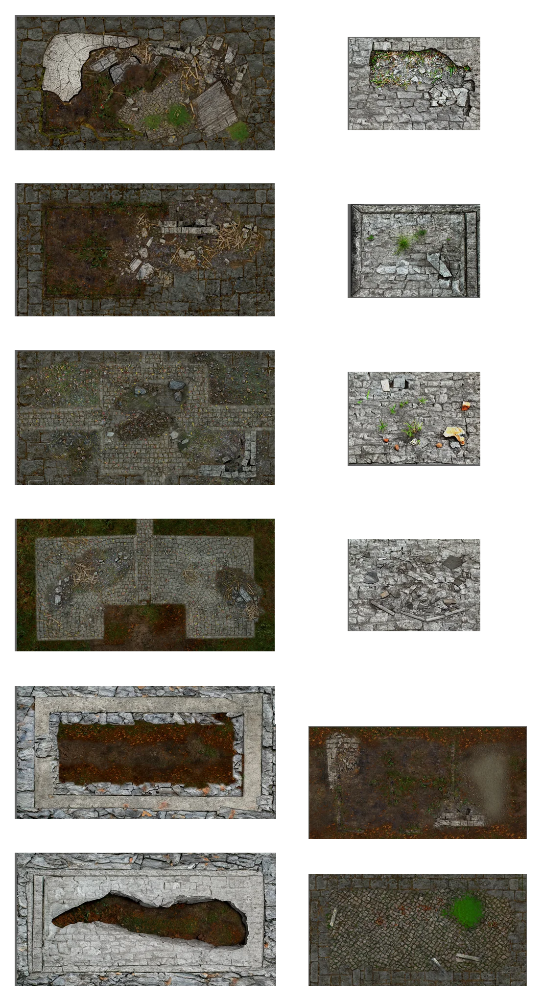 F.A.T. MATS: TERRAIN BASE SET - URBAN