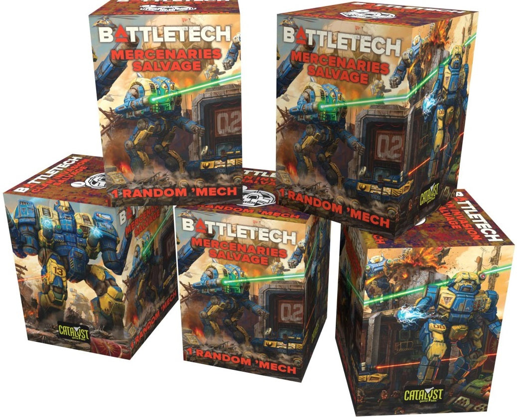 BATTLETECH SALVAGE BOX MERCENARIES