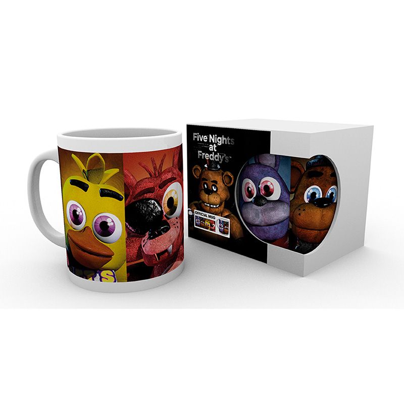 FIVE NIGHTS AT FREDDY'S MUG FACES 320ML