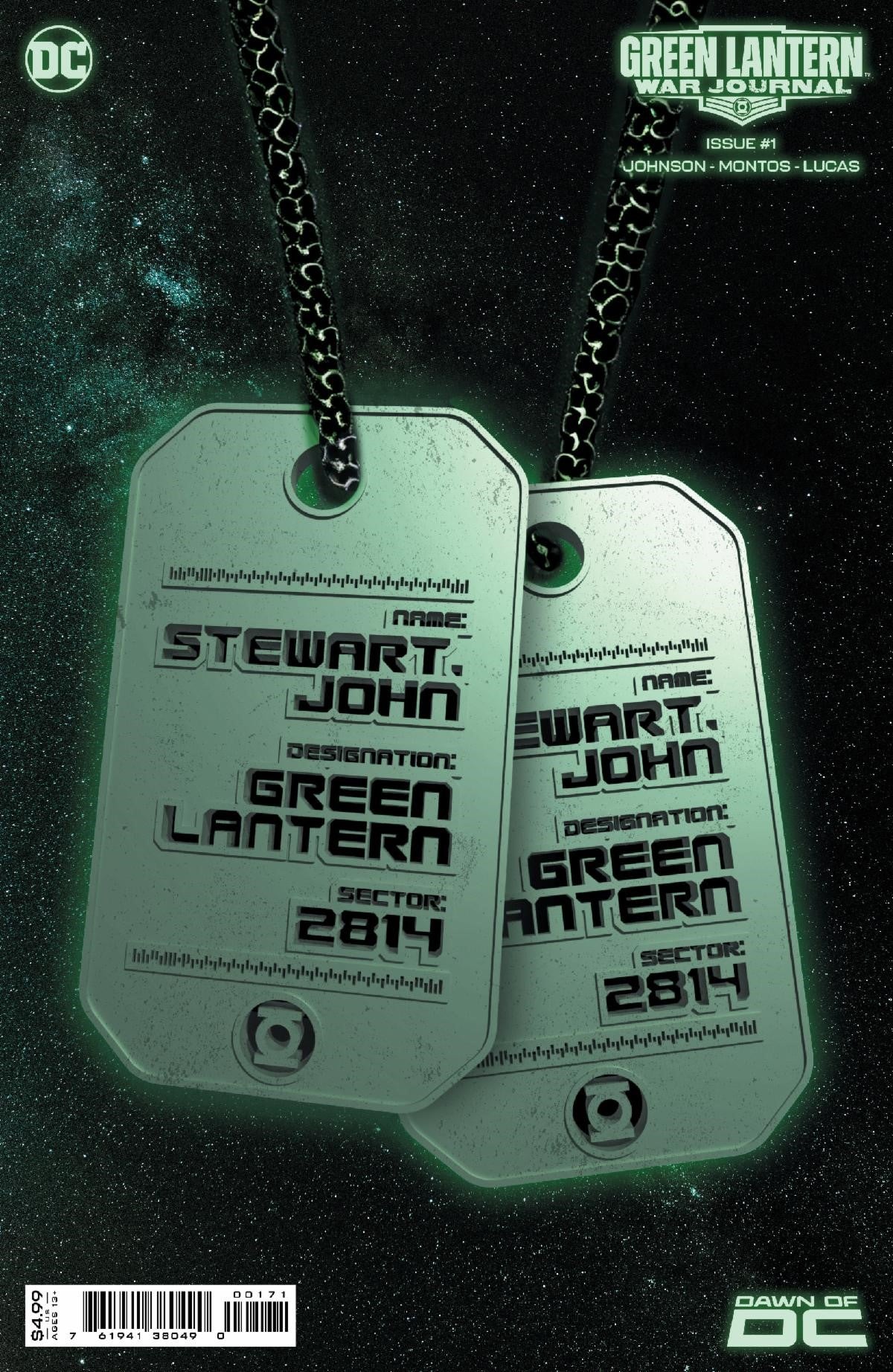 GREEN LANTERN: WAR JOURNAL