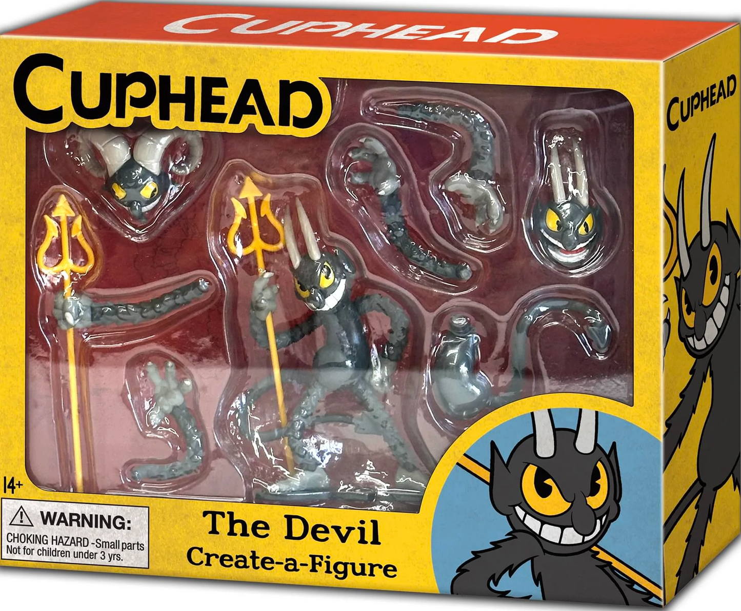 CUPHEAD CREATE-A-FIGURE COLLECTIBLES THE DEVIL