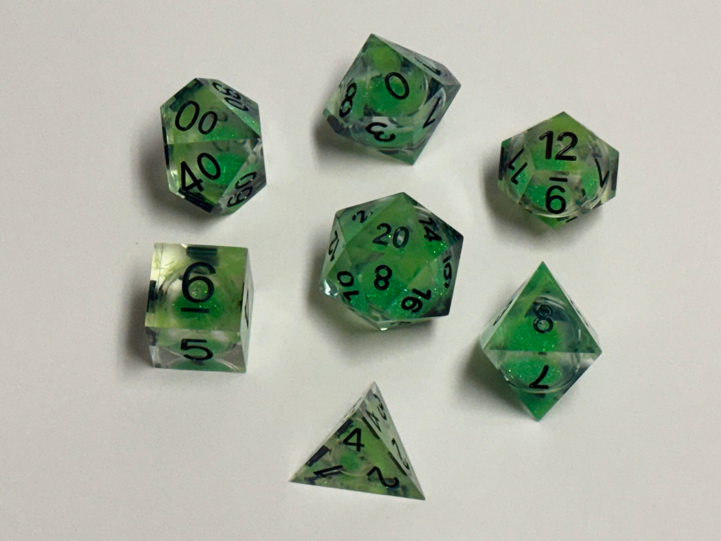 TMNT & OTHER STRANGENESS MUTAGEN GREEN DICE SET