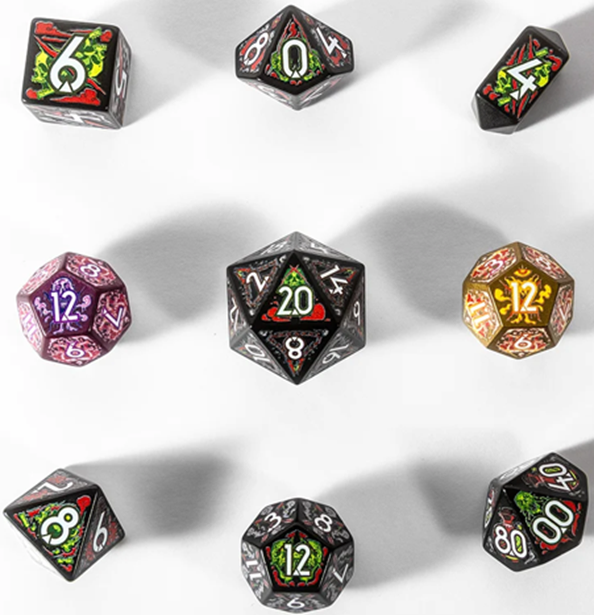 DAGGERHEART HOPE & FEAR 9-DIE RPG SET ASSASSIN