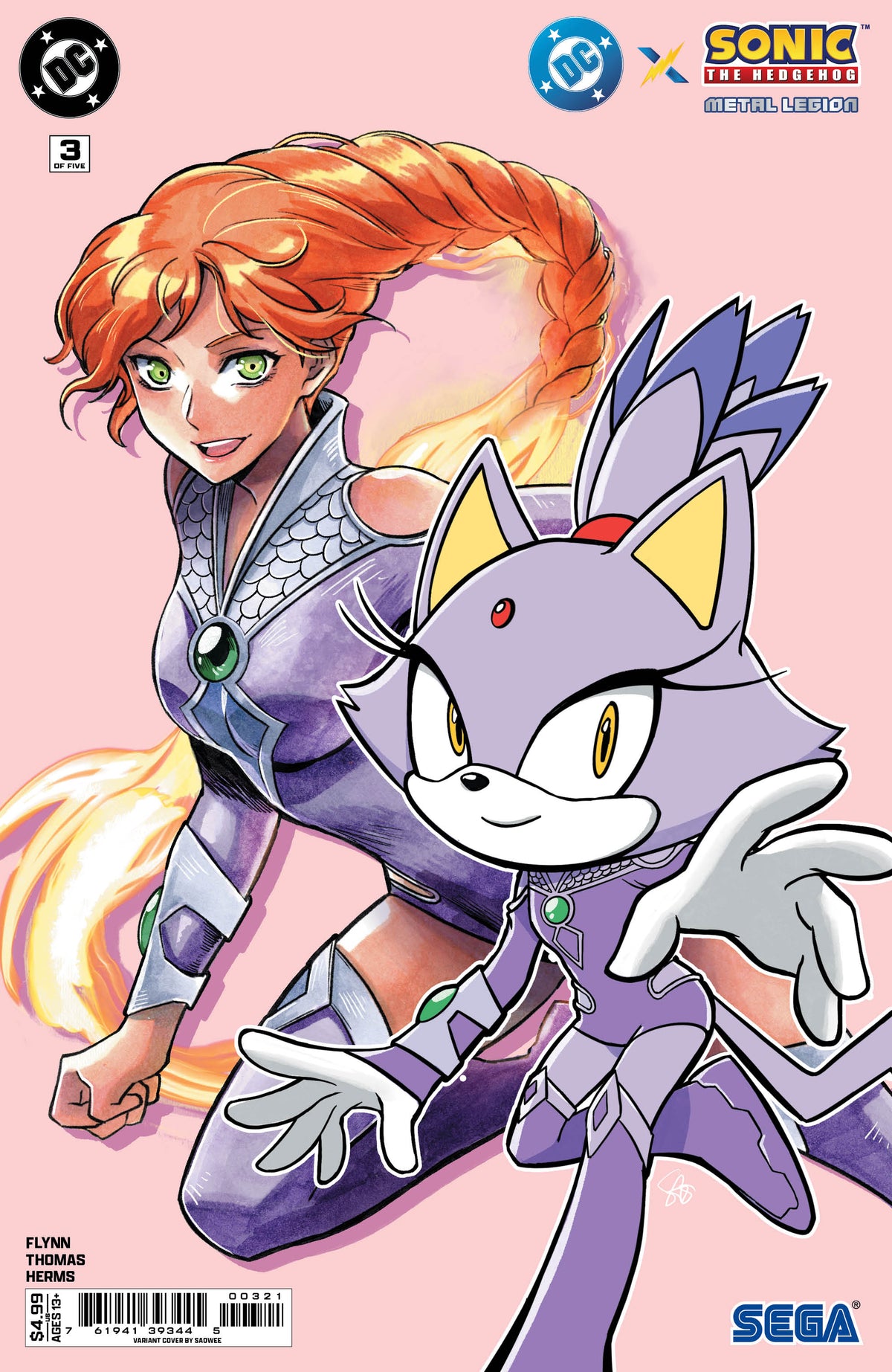 DC X SONIC THE HEDGEHOG: METAL LEGION
