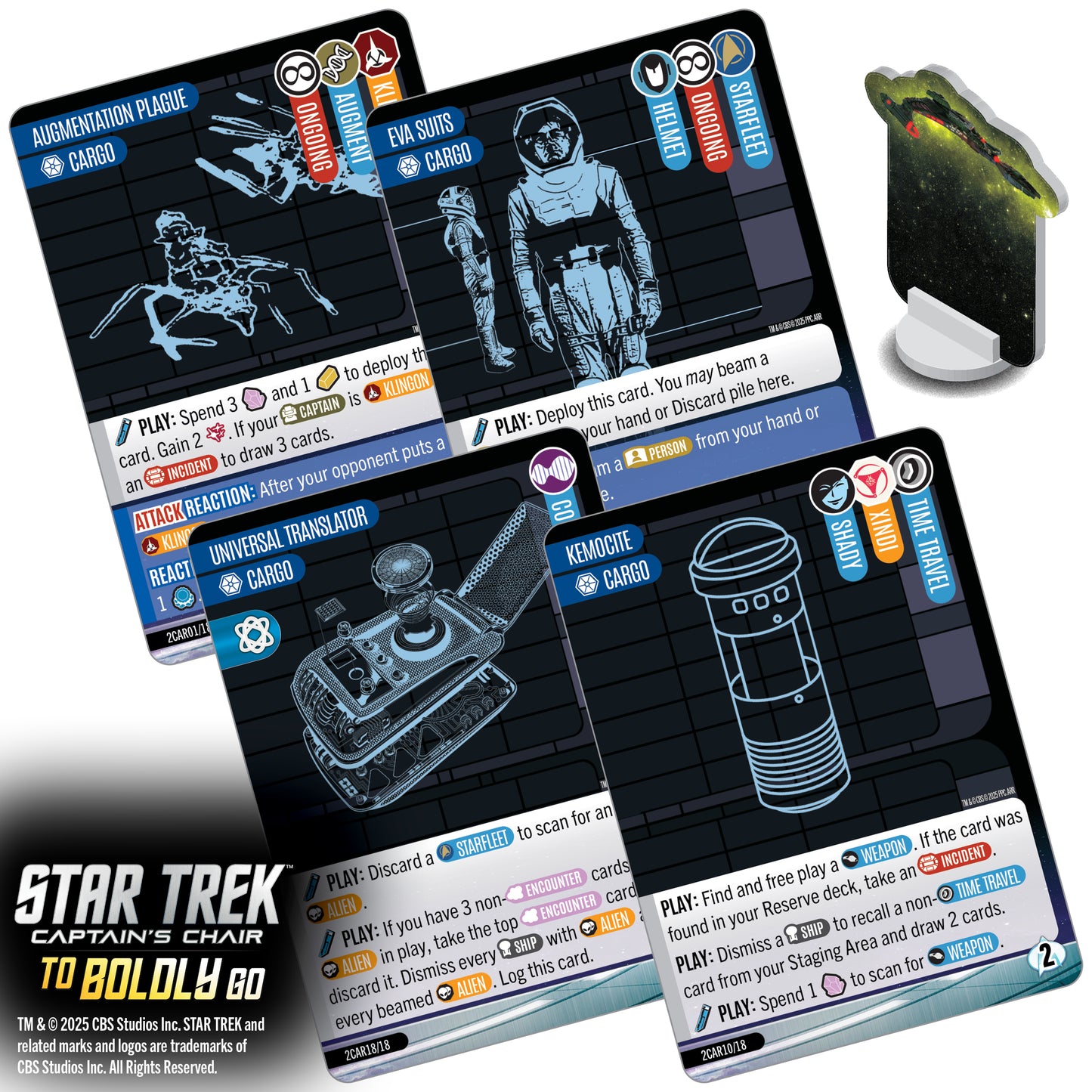STAR TREK: CAPTAIN'S CHAIR - TO BOLDLY GO