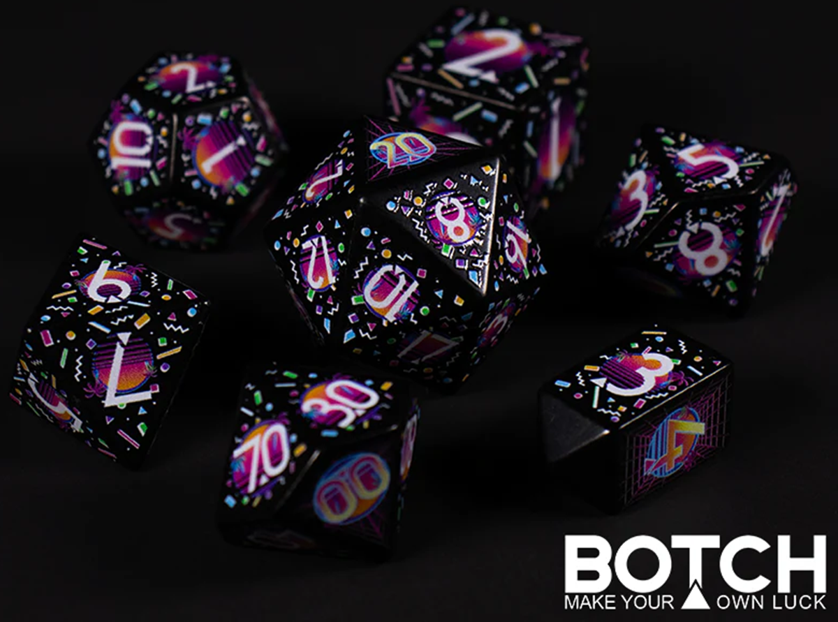 SYNTH NIGHTS 7-DIE RPG SET