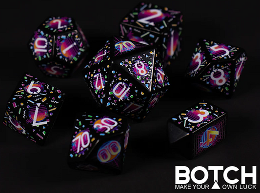 SYNTH NIGHTS 7-DIE RPG SET