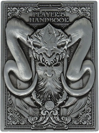 DND PLAYERS HANDBOOK LIMITED EDITION METAL INGOT