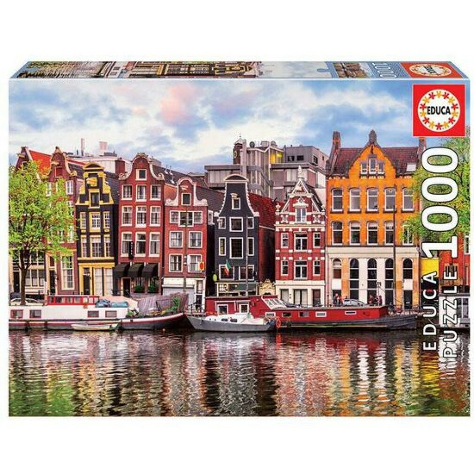 1000 pieces puzzle - Dancing Houses