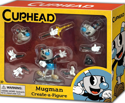 CUPHEAD CREATE-A-FIGURE COLLECTIBLES MUGMAN