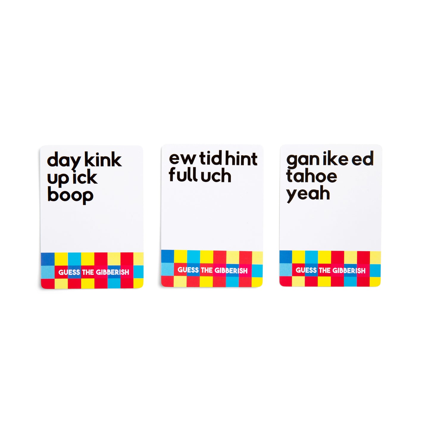 GUESS THE GIBBERISH