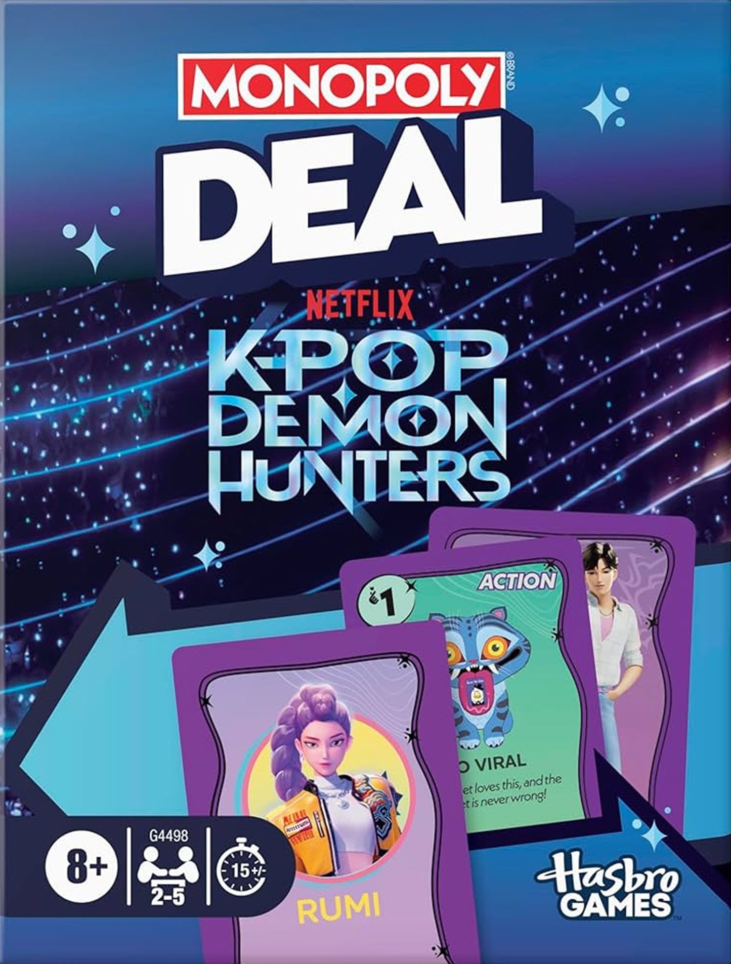 MONOPOLY DEAL KPOP DEMON HUNTERS