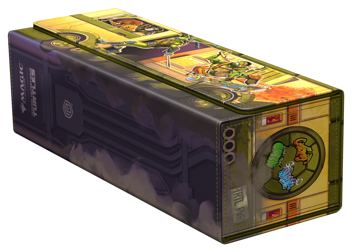 UG DECK CASE ARKHIVE 400+ XENOSKIN MTG TEENAGE MUTANT NINJA TURTLES - TURTLES VAN