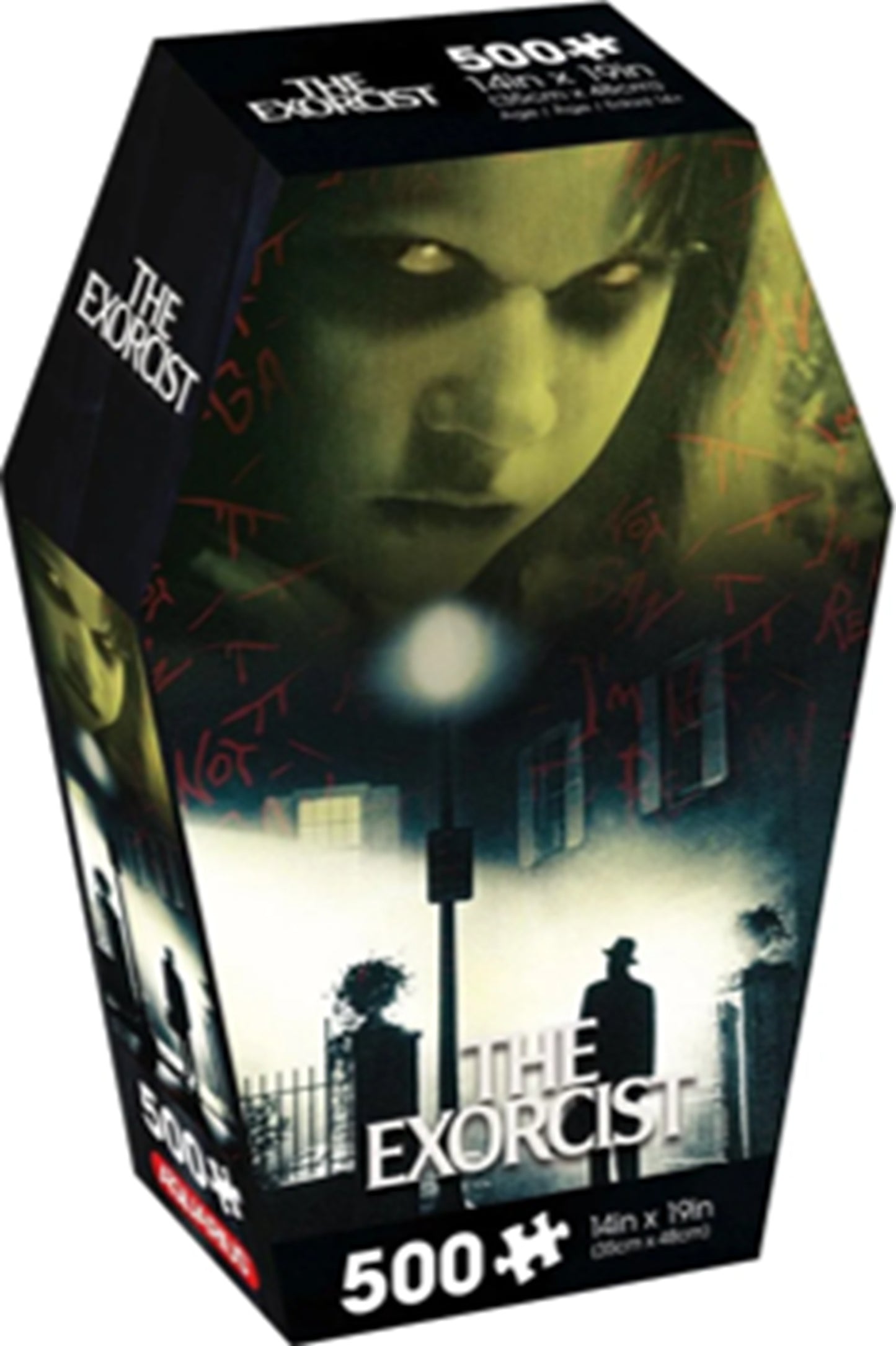 THE EXORCIST COFFIN BOX 500 PIECE JIGSAW PUZZLE