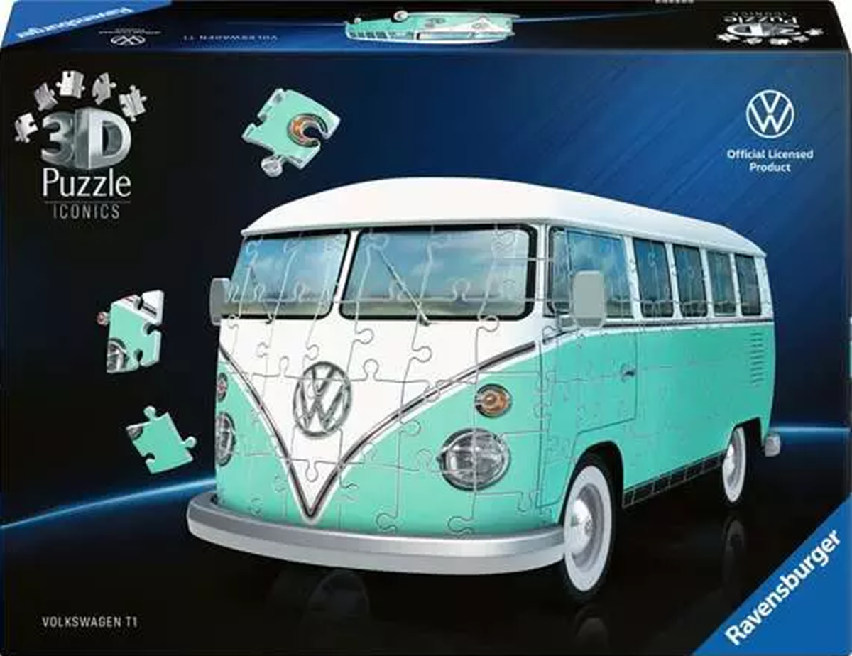 ICONICS 3D VOLKSWAGEN BUS 162 PIECE PUZZLE