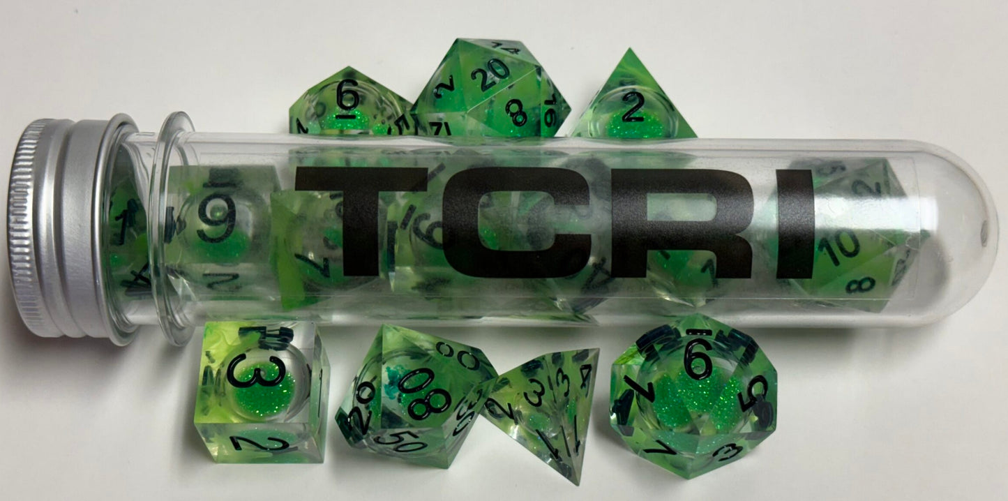 TMNT & OTHER STRANGENESS MUTAGEN GREEN DICE SET