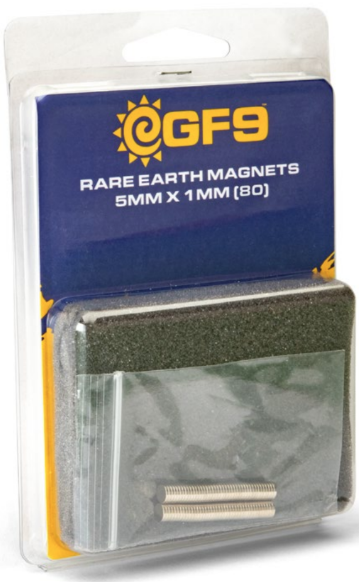 RARE EARTH MAGNETS 5MM X 1MM 80CT