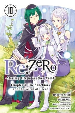 RE:ZERO CHAPTER 4 THE SANCTUARY AND THE WITCH OF GREED VOL 10