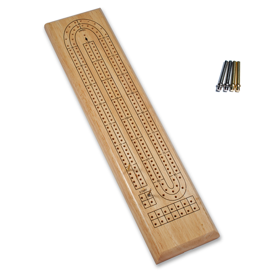 CRIBBAGE, 2-TRACK, NATURAL