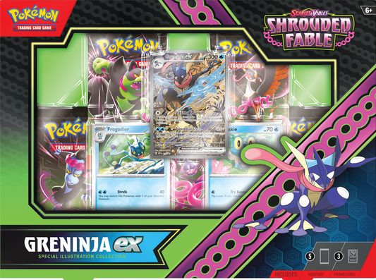 POKEMON SV6.5 SHROUDED FABLE KINGDRA/GRENINJA EX SPECIAL ILLUSTRATION COLLECTION