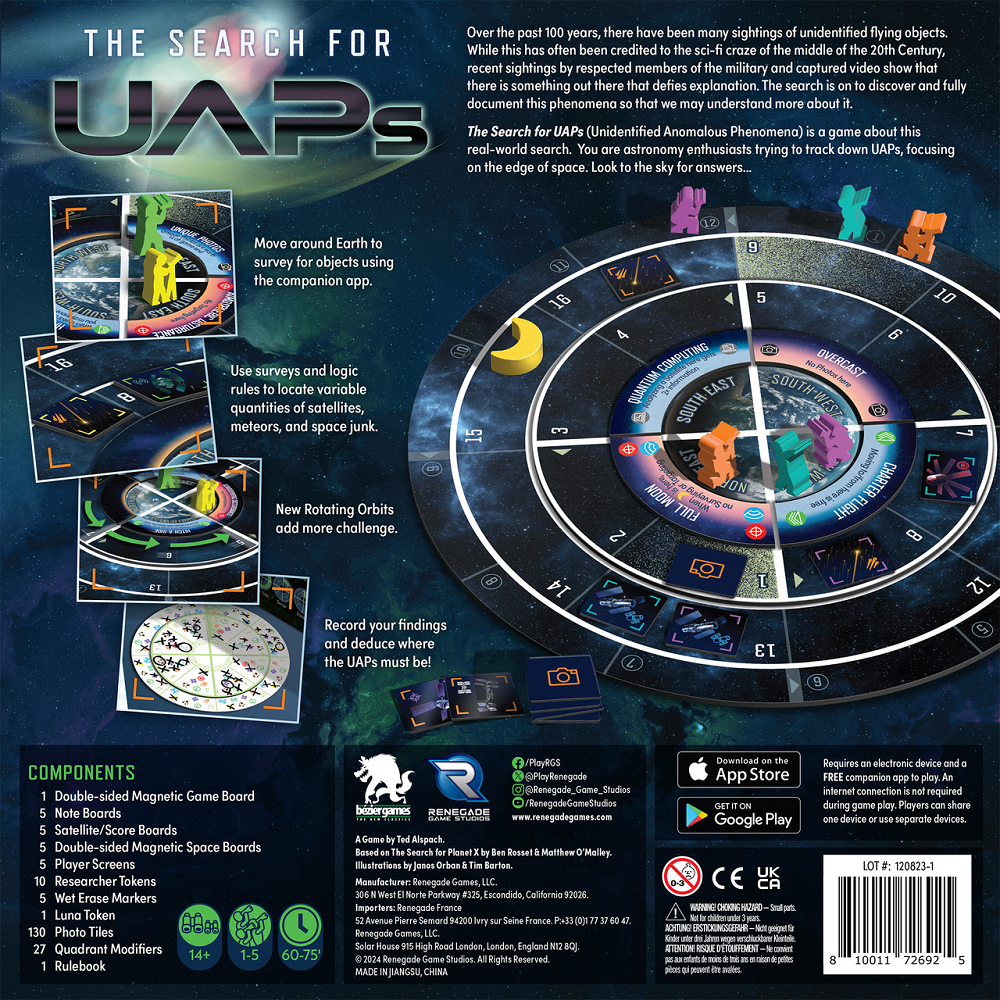 THE SEARCH FOR UAPS